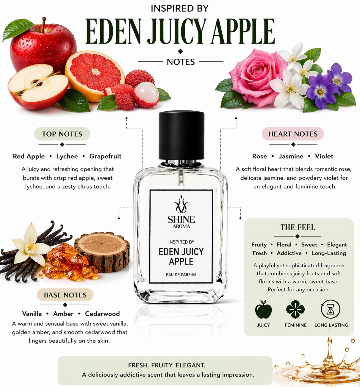 Inspired by Lychee Eden Sparkling