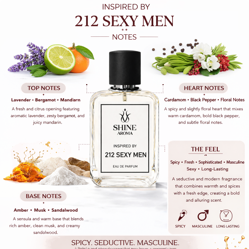 Inspired 212 Sèxy Men