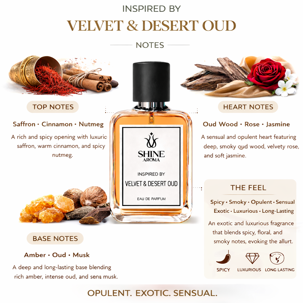 Inspired by Vëlvet & Desert Oud