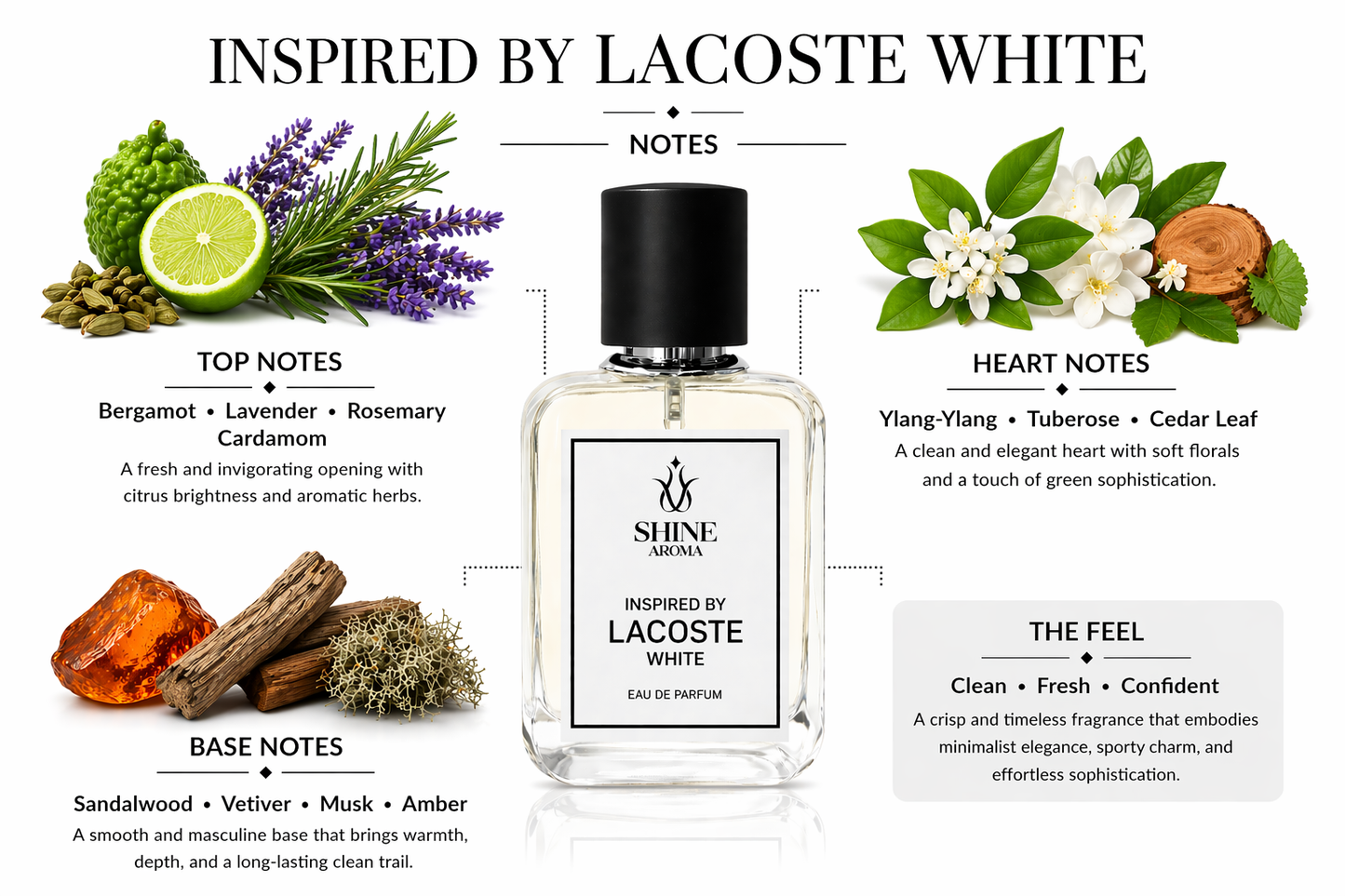 Inspired by Lacóste White